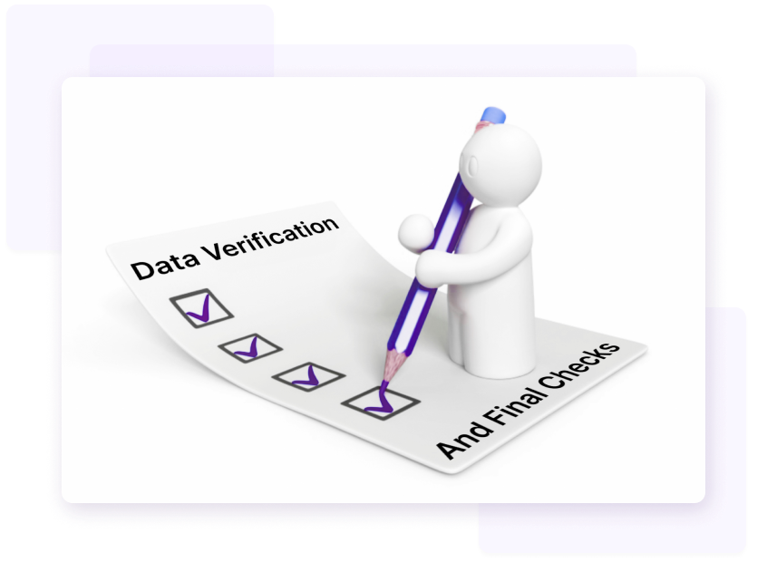 Data Verification and Final Checks
