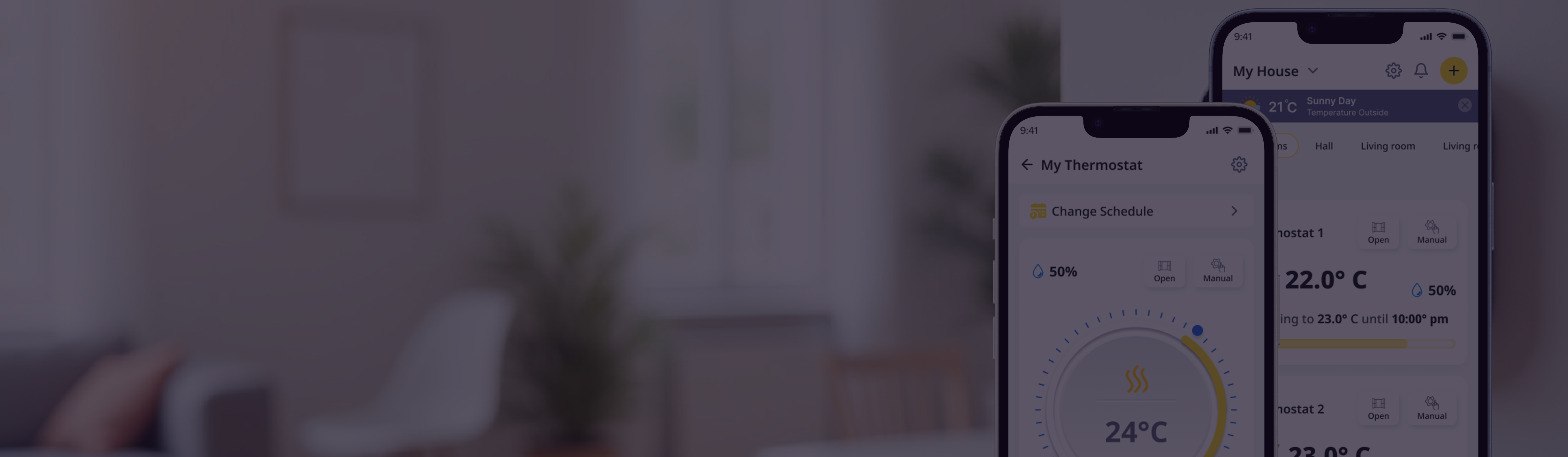 Piesoft. Smart Thermostat App